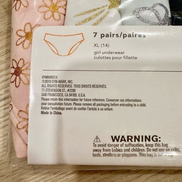 Gymboree Girls' Underwear Set - Multicolor - Picture 5 of 6